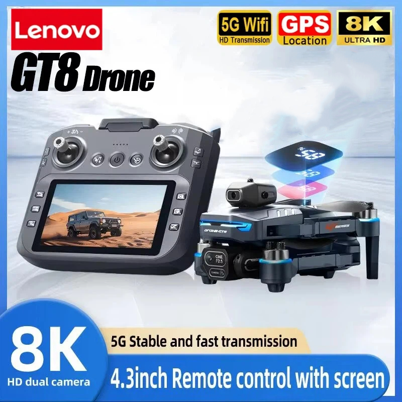 Lenovo GT8 8K Drone Profession - Drone Gimbal 3 Axis review and price