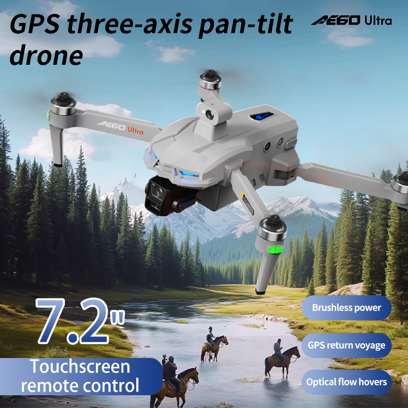 2025 AE60 URTLA GPS Drone 8K C - Drone Gimbal 3 Axis review and price