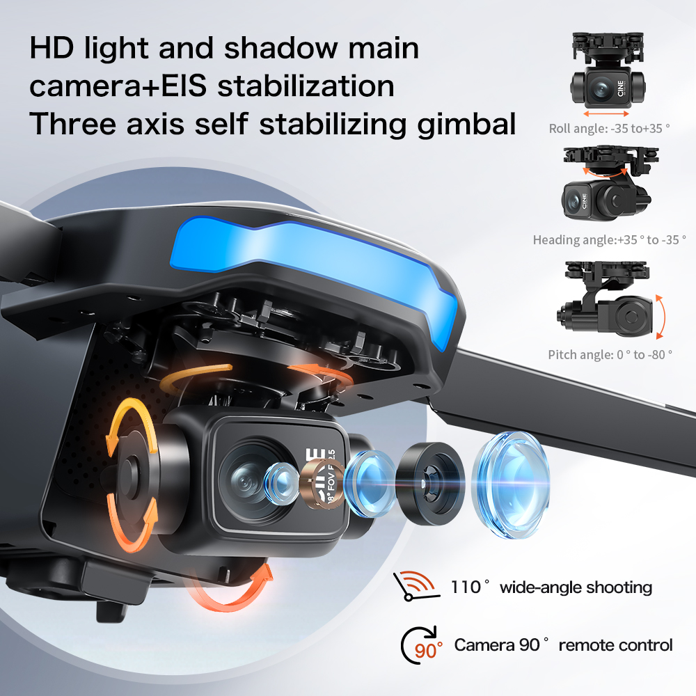 New S-X1 MAX Drone GPS 8K Prof - Drone Gimbal 3 Axis review and price